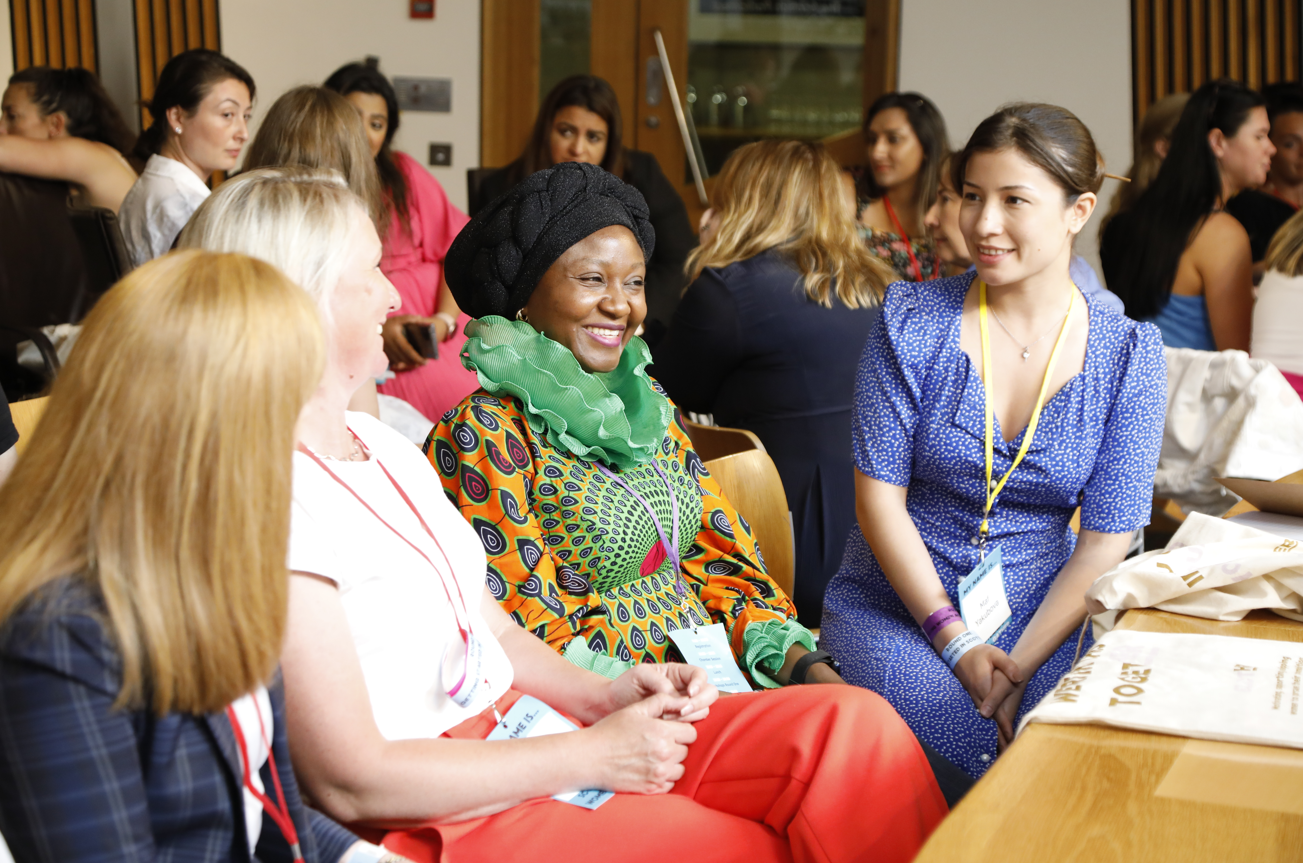 Attendees at an Elect Her event